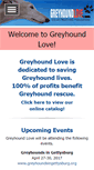 Mobile Screenshot of greyhoundlove.com